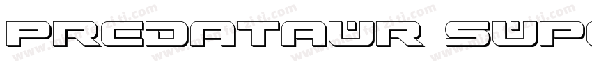 Predataur Super-Ita字体转换